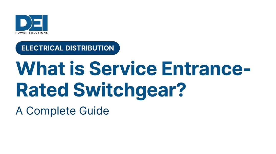 What is Service Entrance-Rated Switchgear? A Complete Guide