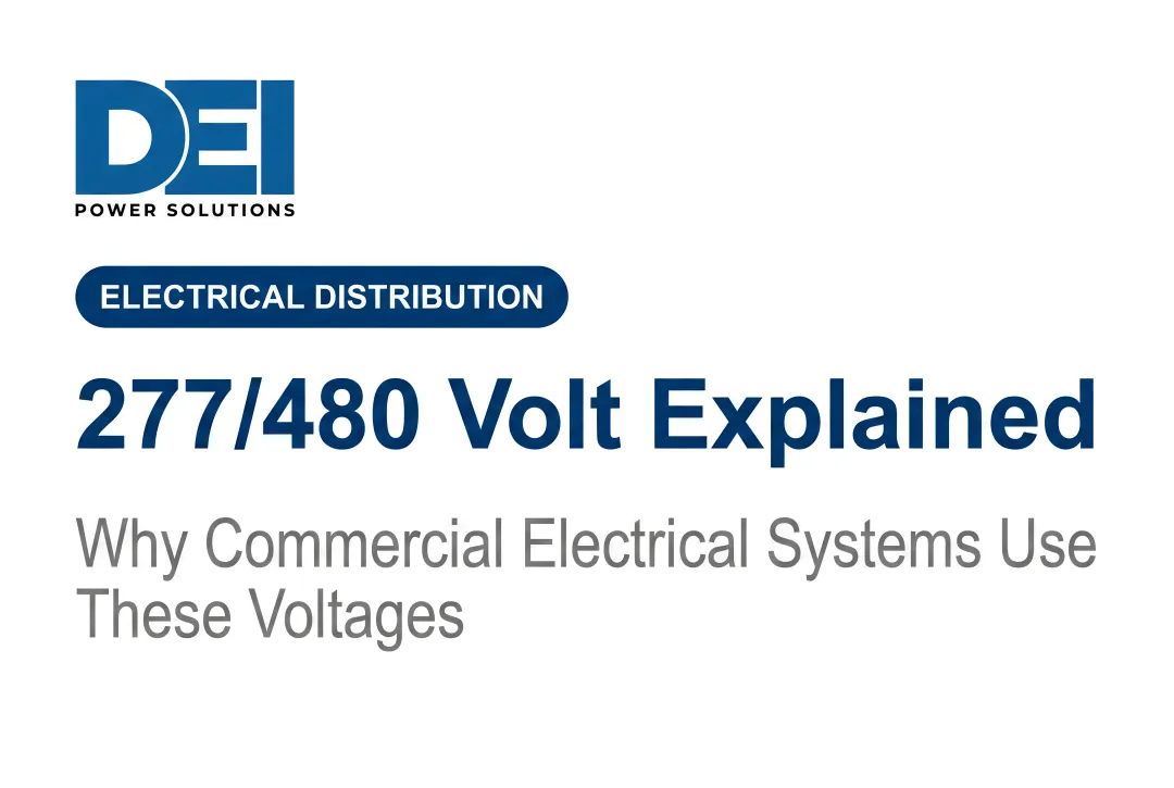 277/480 Volt Explained: Why Commercial Electrical Systems Use These Voltages