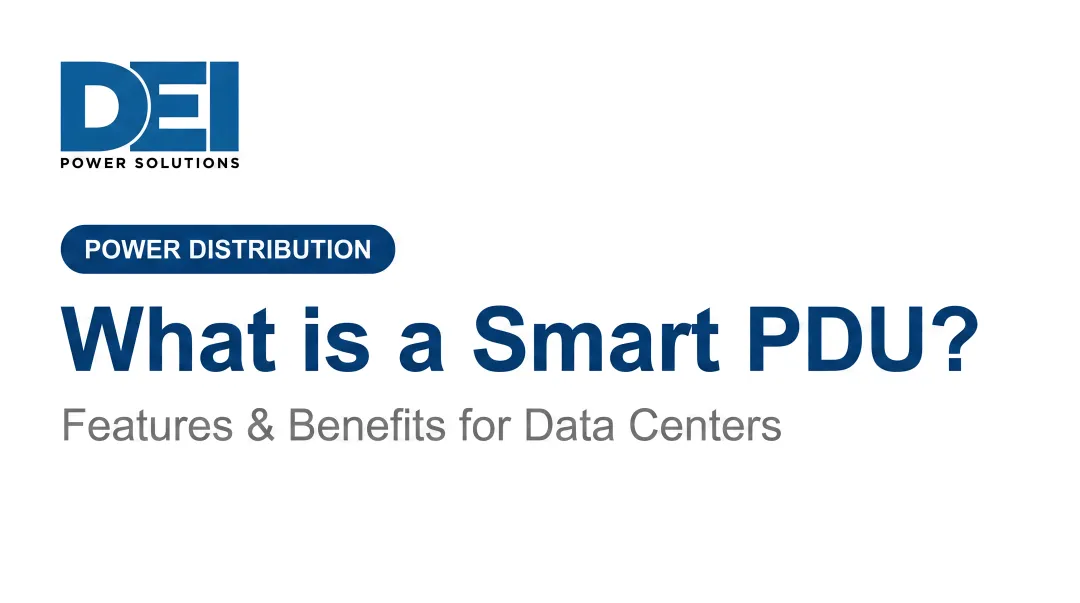 What is a Smart PDU? — Features &amp; Benefits for Data Centers