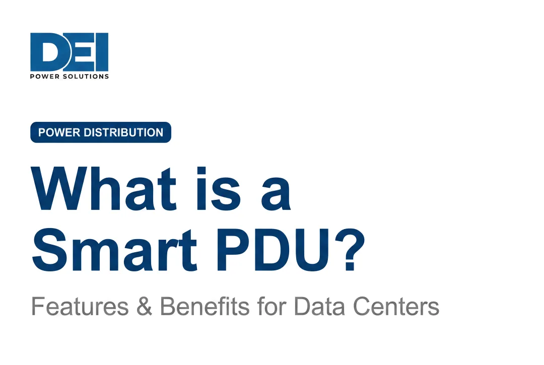 What is a Smart PDU? — Features & Benefits for Data Centers
