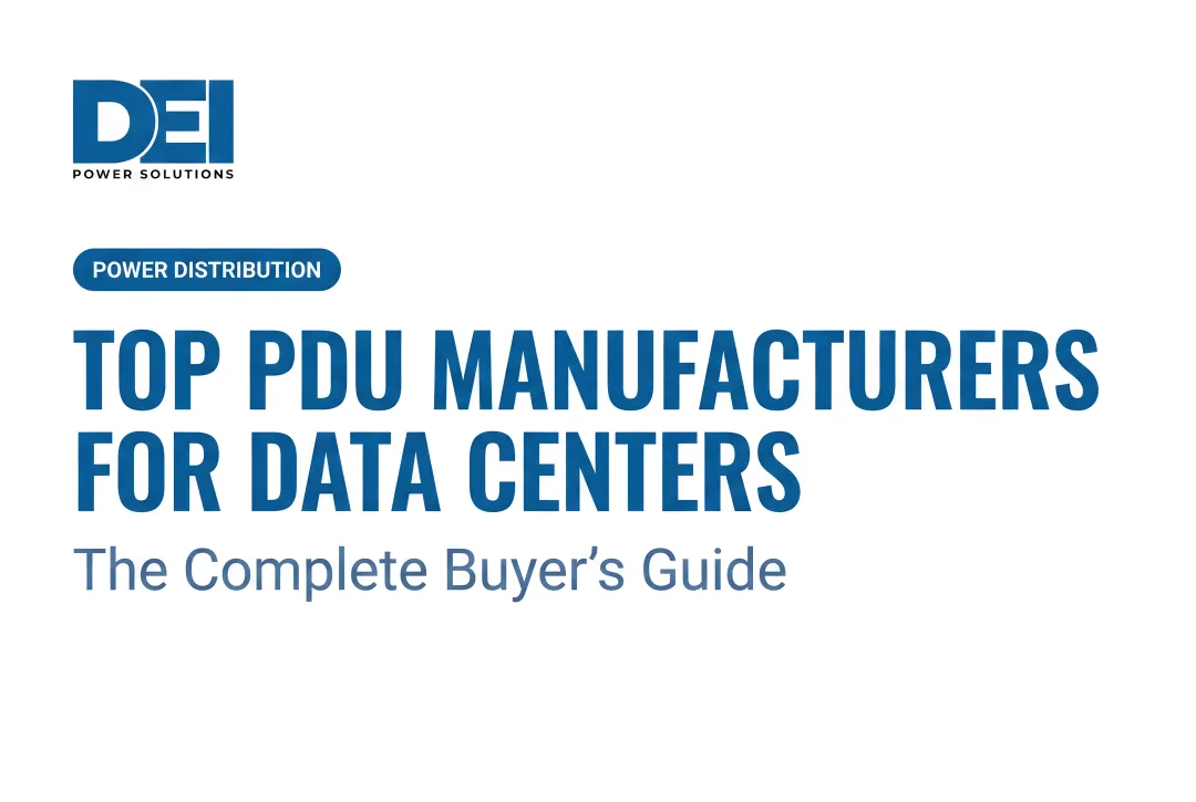 Top PDU Manufacturers for Data Centers: Complete Guide