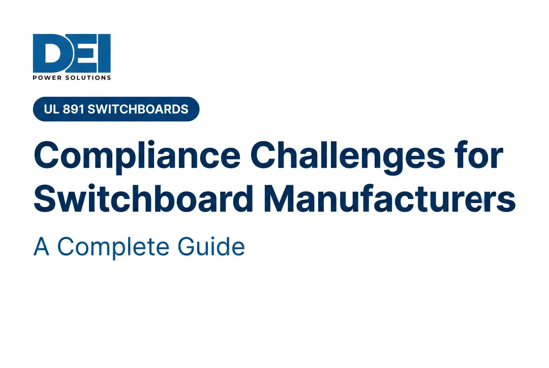 Compliance Challenges for Switchboard Manufacturers: A Complete Guide
