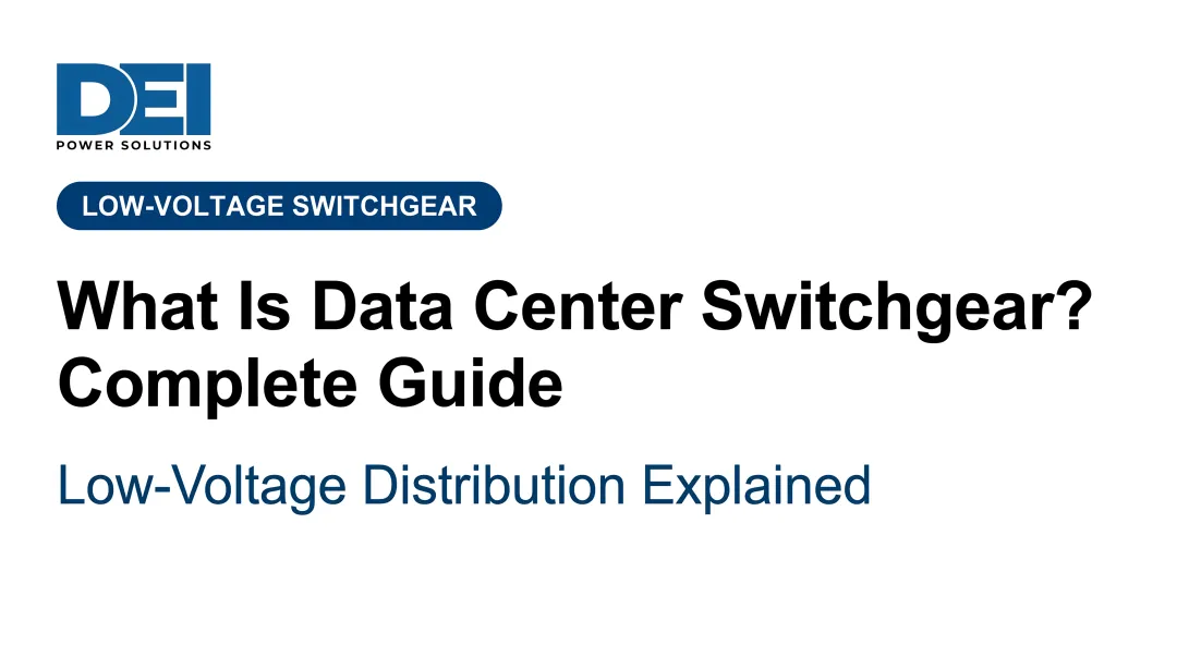 What Is Data Center Switchgear? Complete Guide