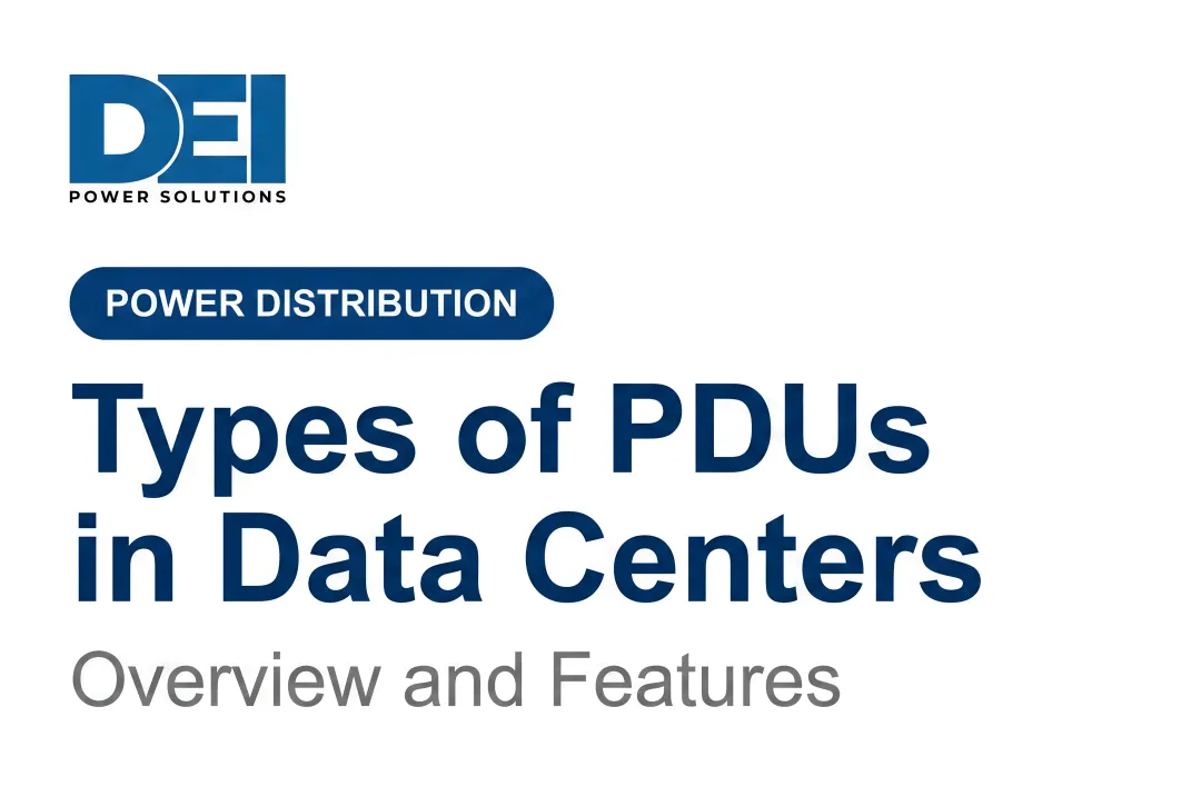 Types of PDUs in Data Centers: Overview and Features