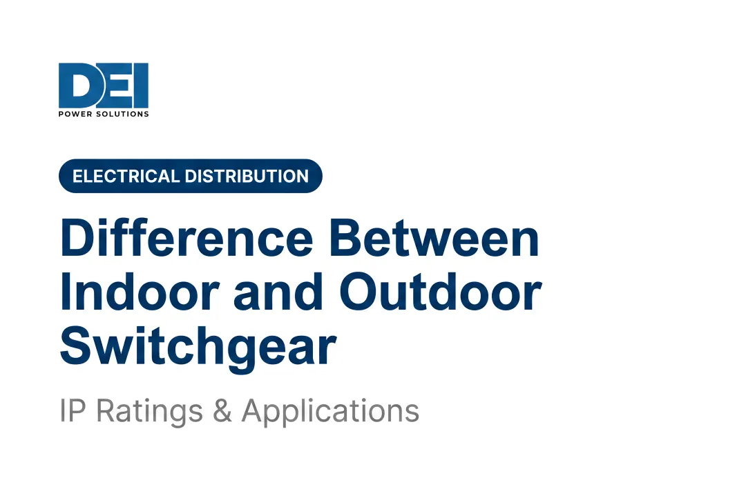Difference Between Indoor and Outdoor Switchgear: IP Ratings & Applications