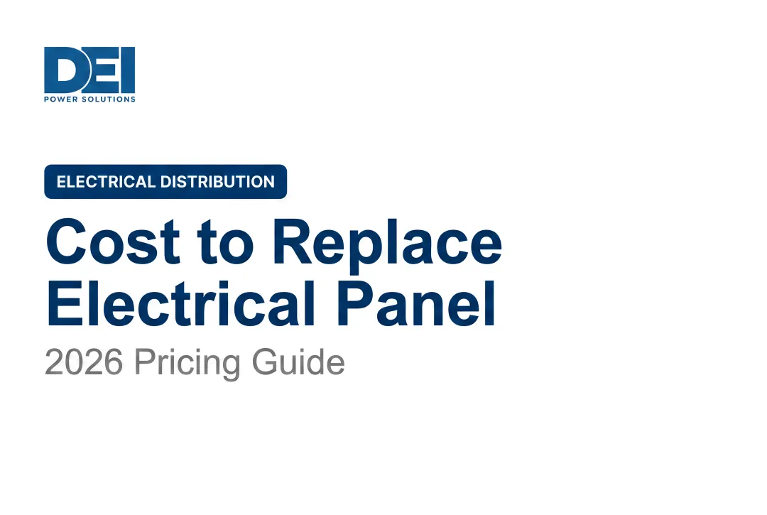 Cost to Replace Electrical Panel: 2026 Pricing Guide