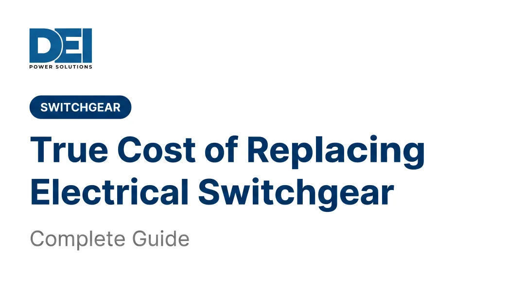 True Cost of Replacing Electrical Switchgear: Complete Guide