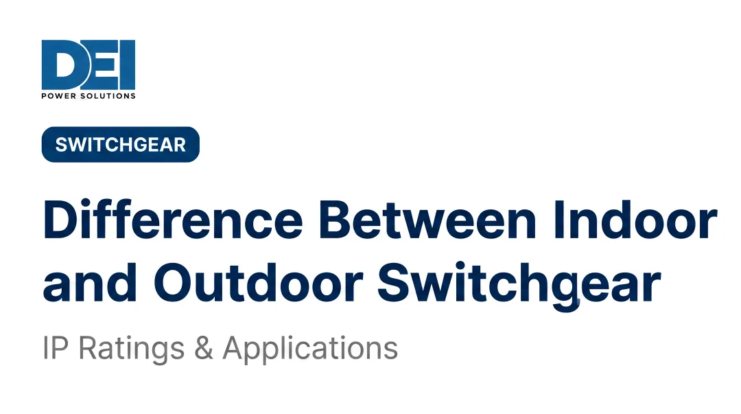 Difference Between Indoor and [Outdoor Switchgear](/category/outdoor-switchgear-enclosure): IP Ratings &amp; Applications