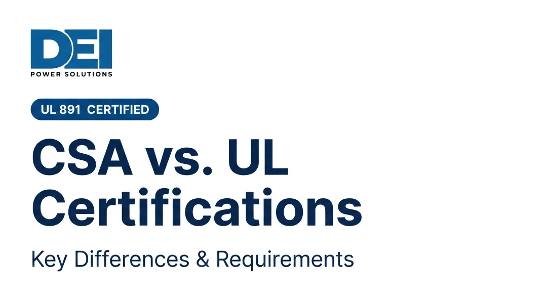 CSA vs. UL Certifications: Key Differences &amp; Requirements