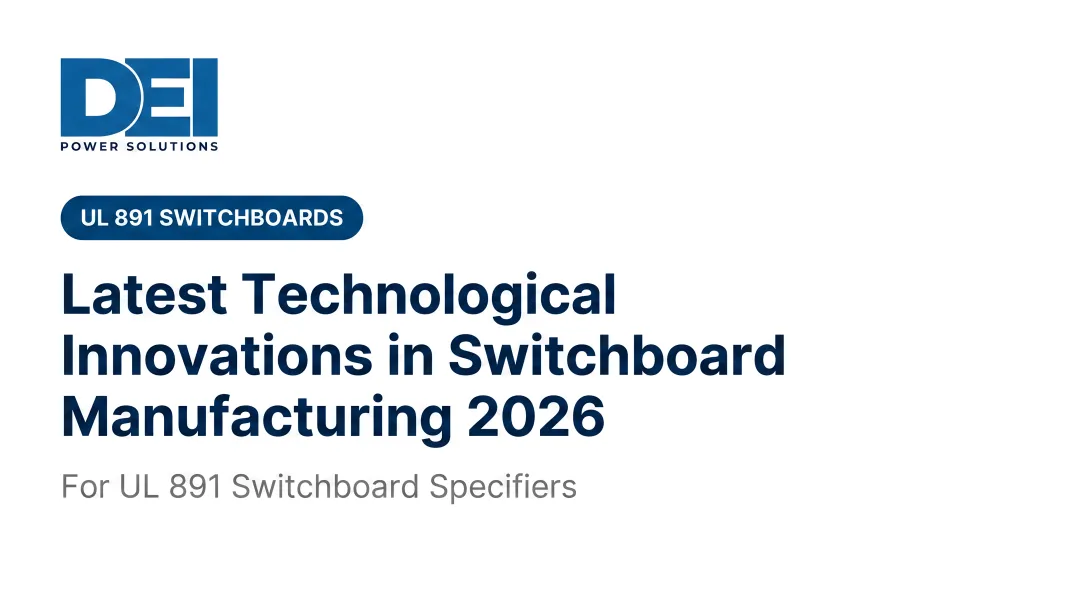 Latest Technological Innovations in Switchboard Manufacturing 2026