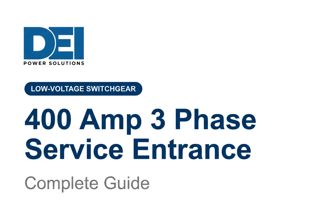 400 Amp 3 Phase Service Entrance: Complete Guide
