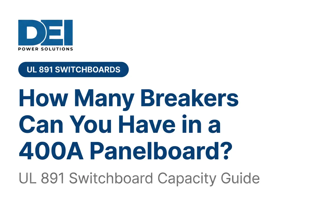 How Many Breakers Can You Have in a 400A Panelboard?