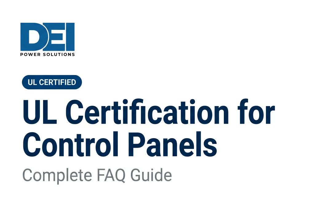 UL Certification for Control Panels: Complete FAQ Guide