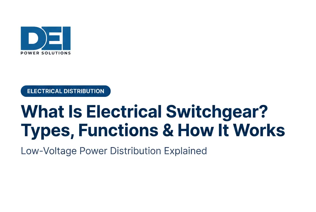 What Is Electrical Switchgear? Types, Functions & How It Works