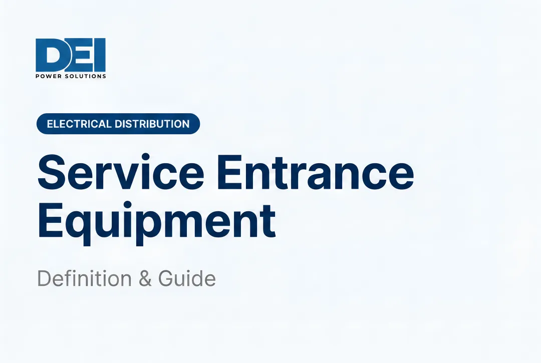 Service Entrance Equipment: Definition & Guide