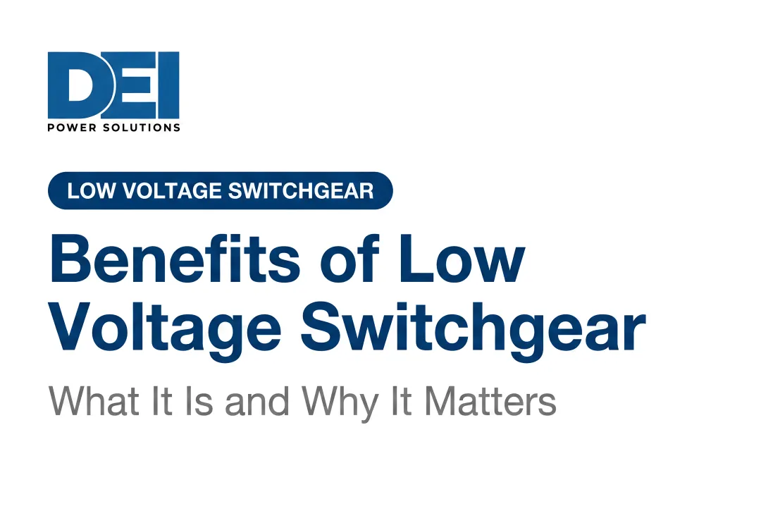 Benefits of Low Voltage Switchgear: What It Is and Why It Matters