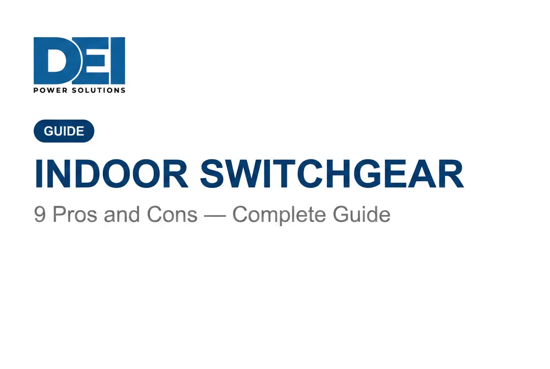 Indoor Switchgear: 9 Pros and Cons — Complete Guide