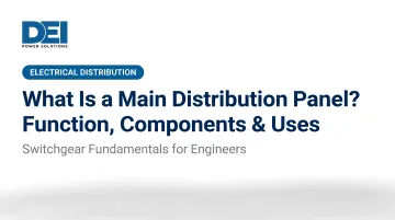 What Is a Main Distribution Panel? Function, Components &amp; Uses