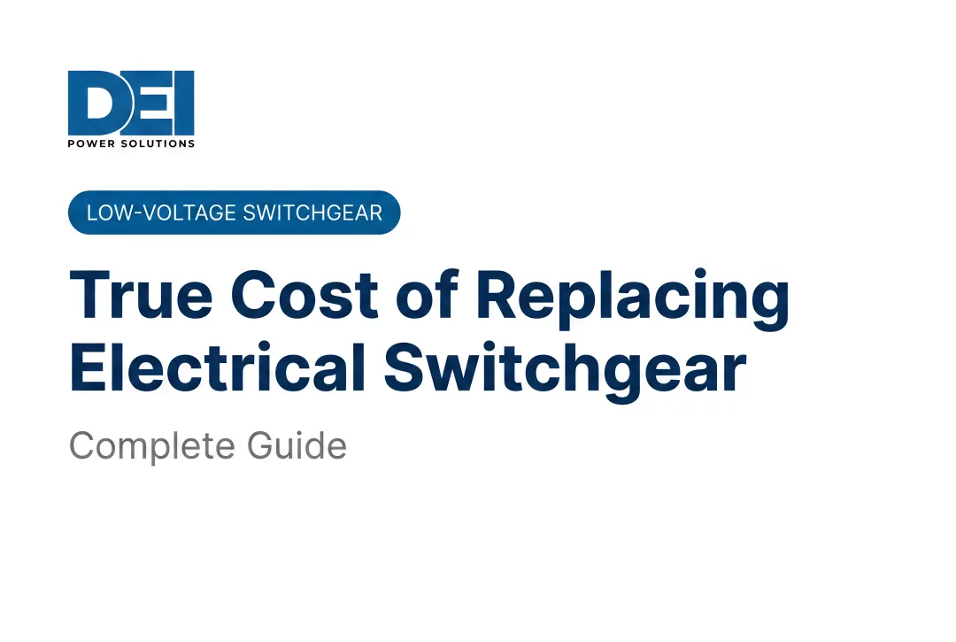 True Cost of Replacing Electrical Switchgear: Complete Guide