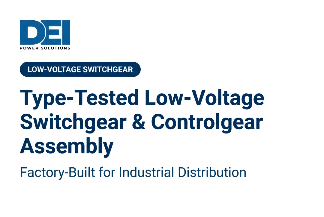 Type-Tested Low-Voltage Switchgear & Controlgear Assembly