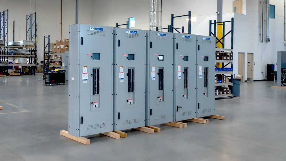 DEI Power UL 891 switchboard manufacturing facility in Ontario California
