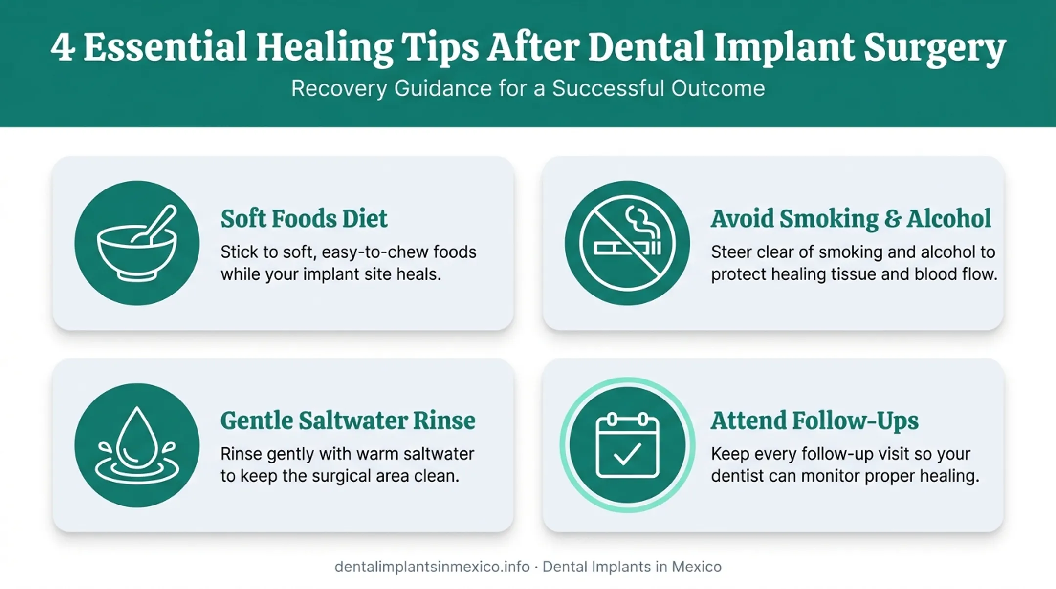 Four essential tips to speed up dental implant healing process