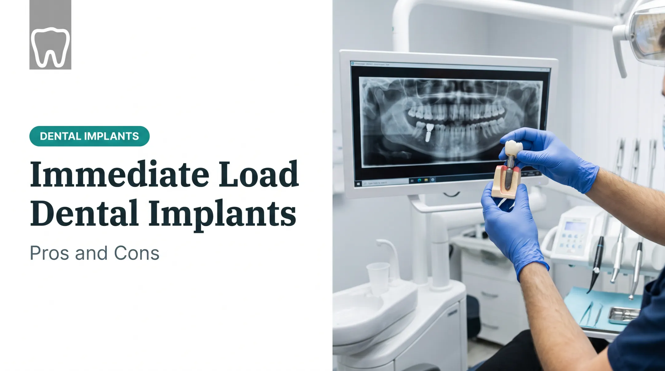Immediate Load Dental Implants: Pros and Cons