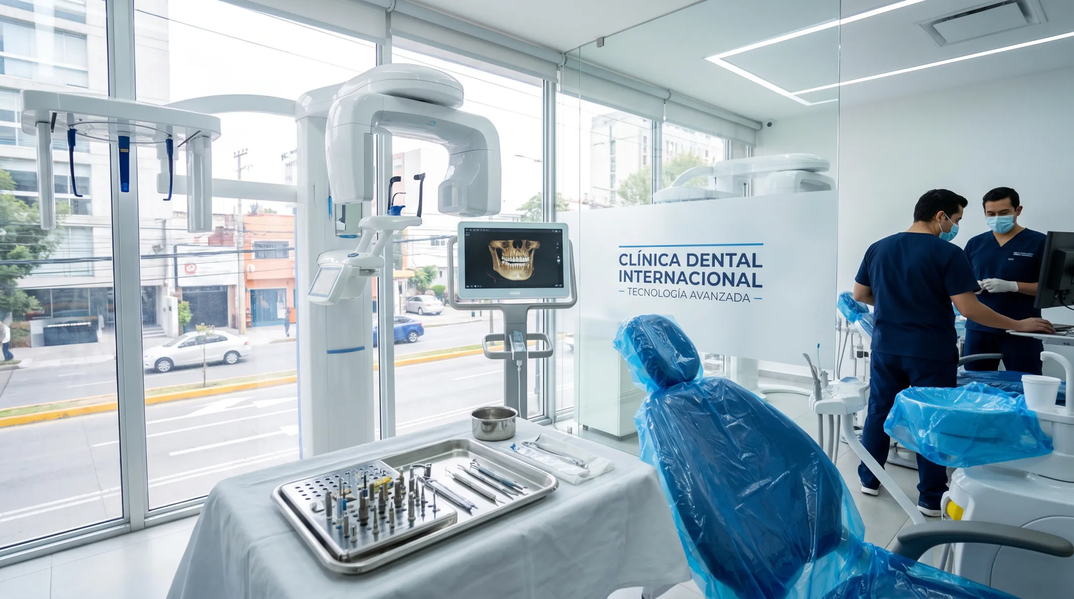 Mexico dental clinic implant procedure using 3D imaging technology