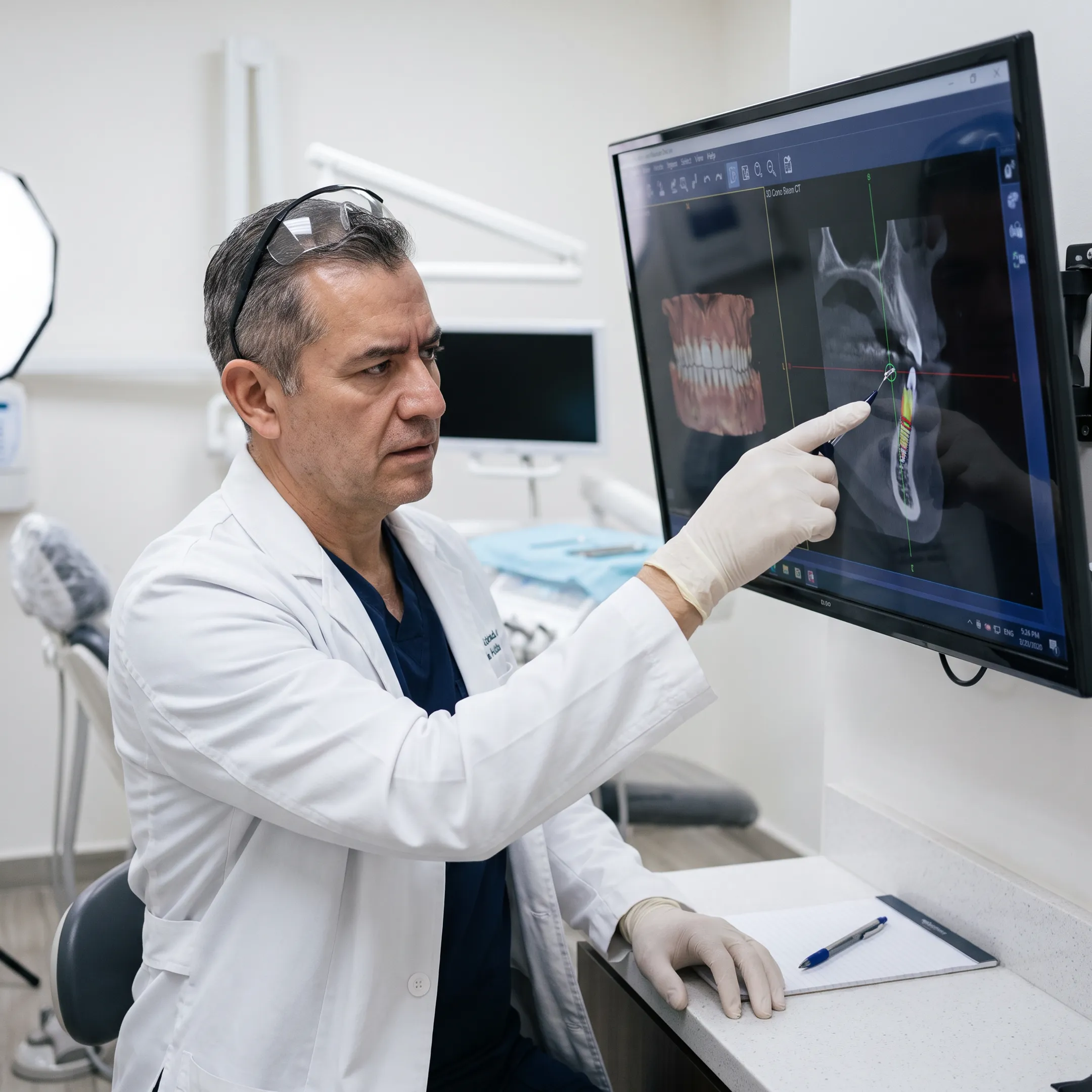 Digital dental implant treatment planning