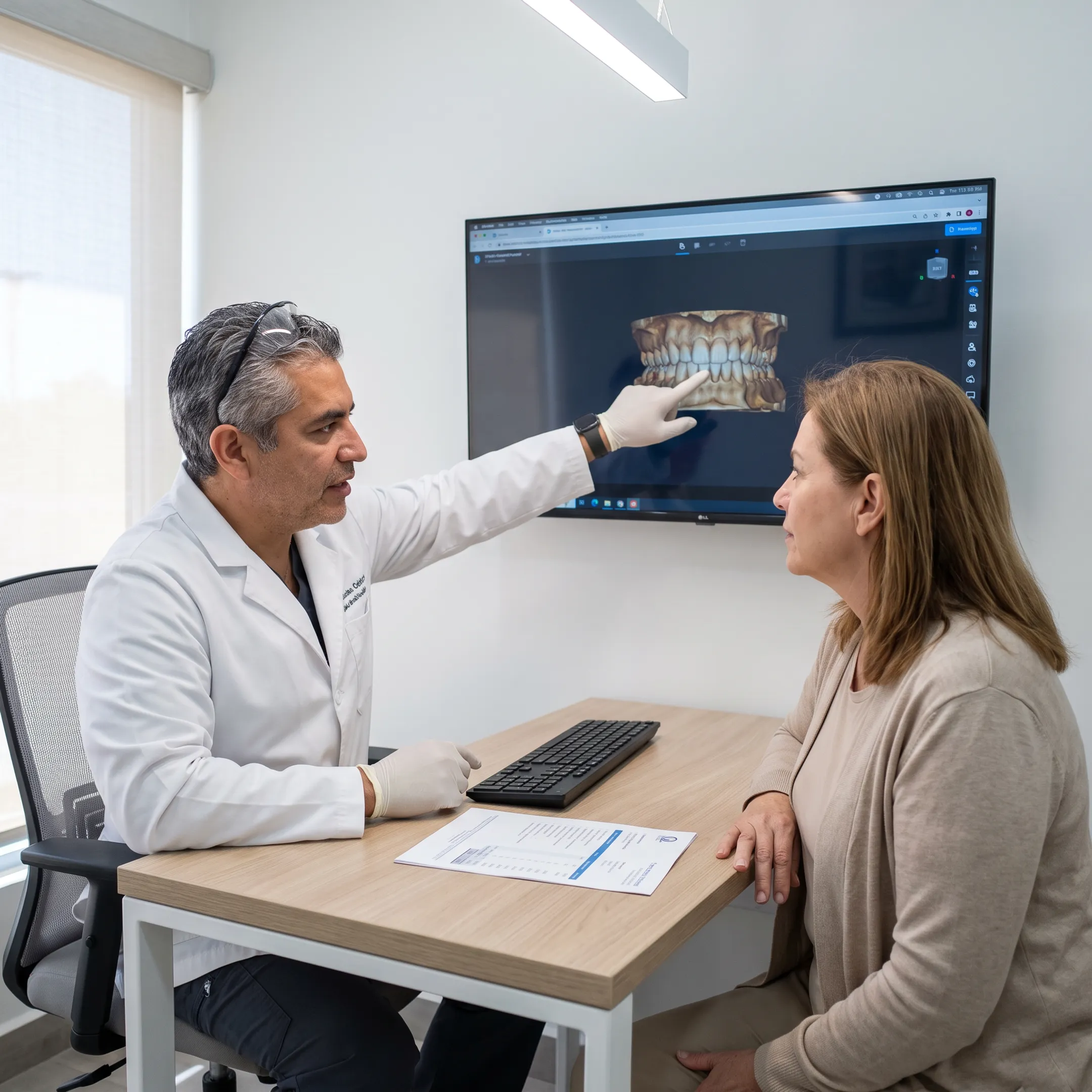 Dental implant consultation and cost planning in Mexico