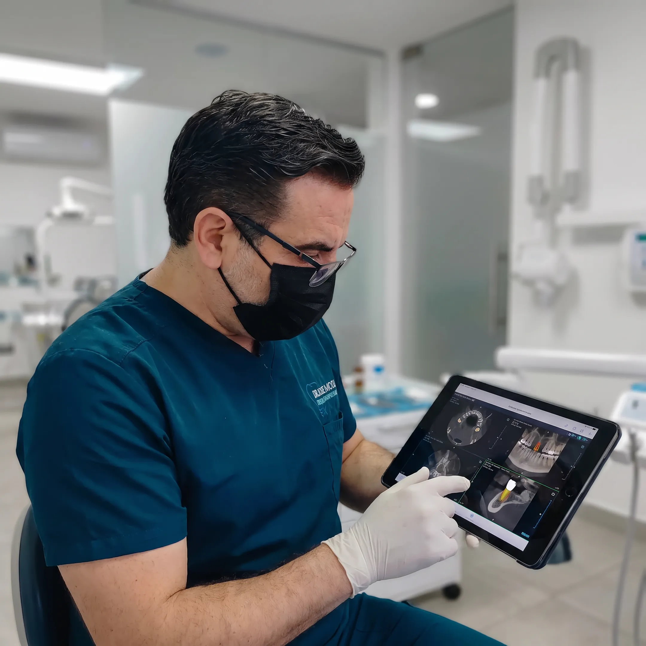 Single dental implant restoration planning with digital scan