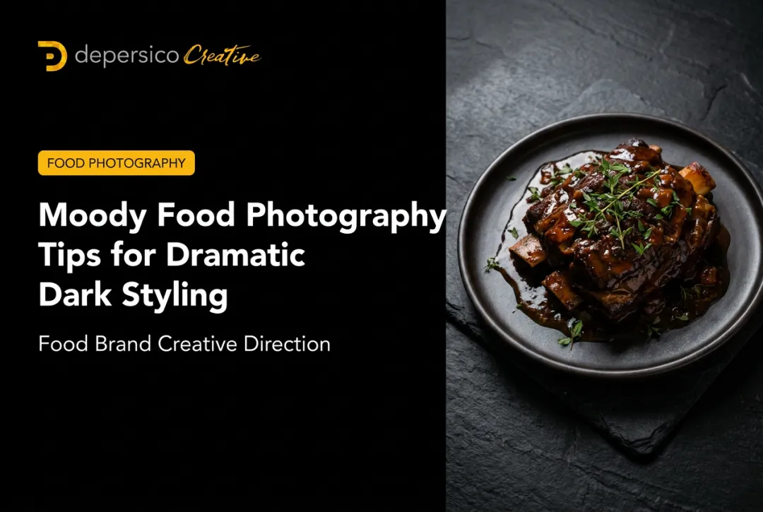 Moody Food Photography Tips for Dramatic Dark Styling