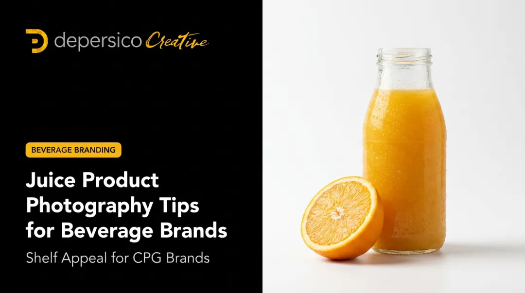 Juice Product Photography Tips for Beverage Brands