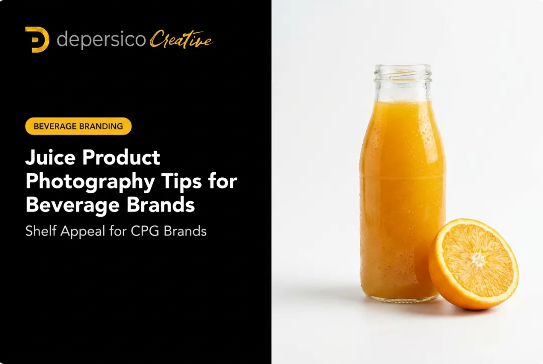 Juice Product Photography Tips for Beverage Brands