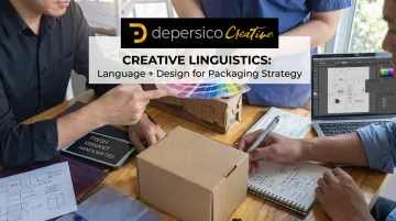 Creative linguistics and copywriting process integrated with cereal packaging visual design