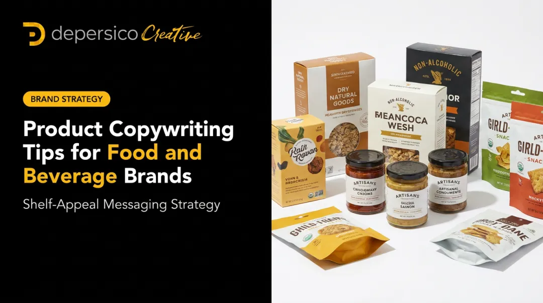 Product Copywriting Tips for Food and Beverage Brands