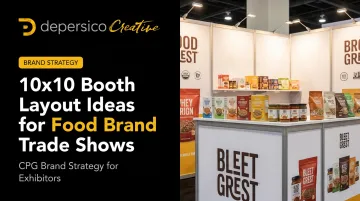 10x10 Booth Layout Ideas for Food Brand Trade Shows