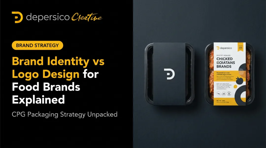 Brand Identity vs Logo Design for Food Brands Explained