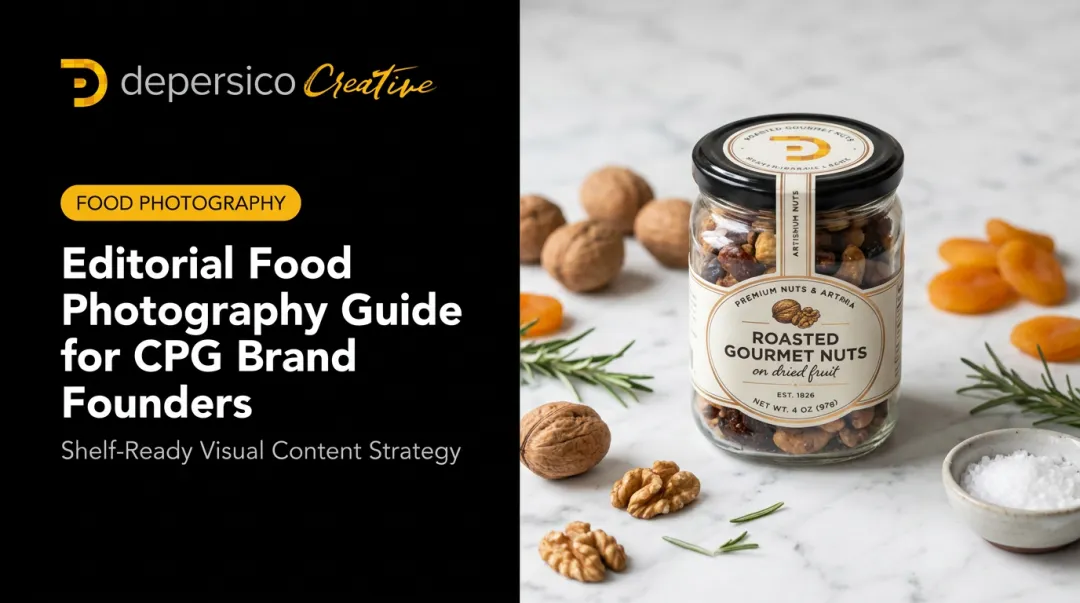 Editorial Food Photography Guide for CPG Brand Founders