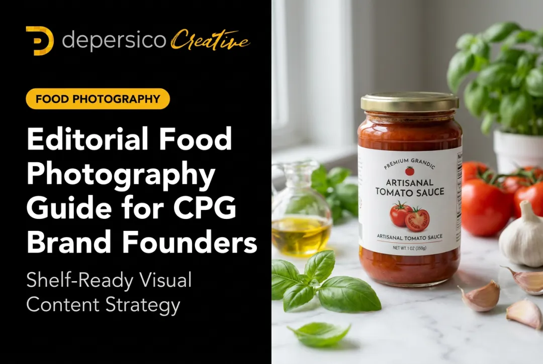 Editorial Food Photography Guide for CPG Brand Founders