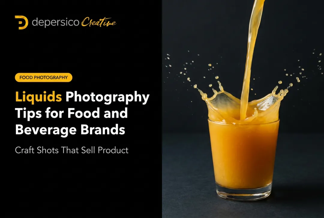 Liquids Photography Tips for Food and Beverage Brands