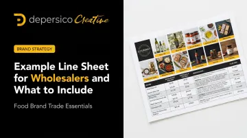Example Line Sheet for Wholesalers and What to Include