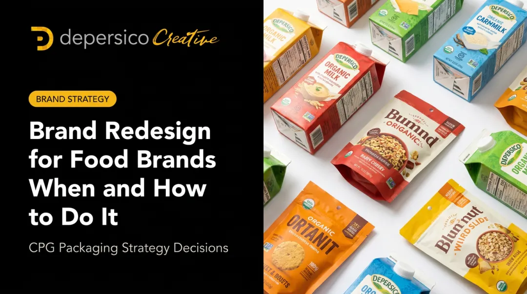 Brand Redesign for Food Brands When and How to Do It
