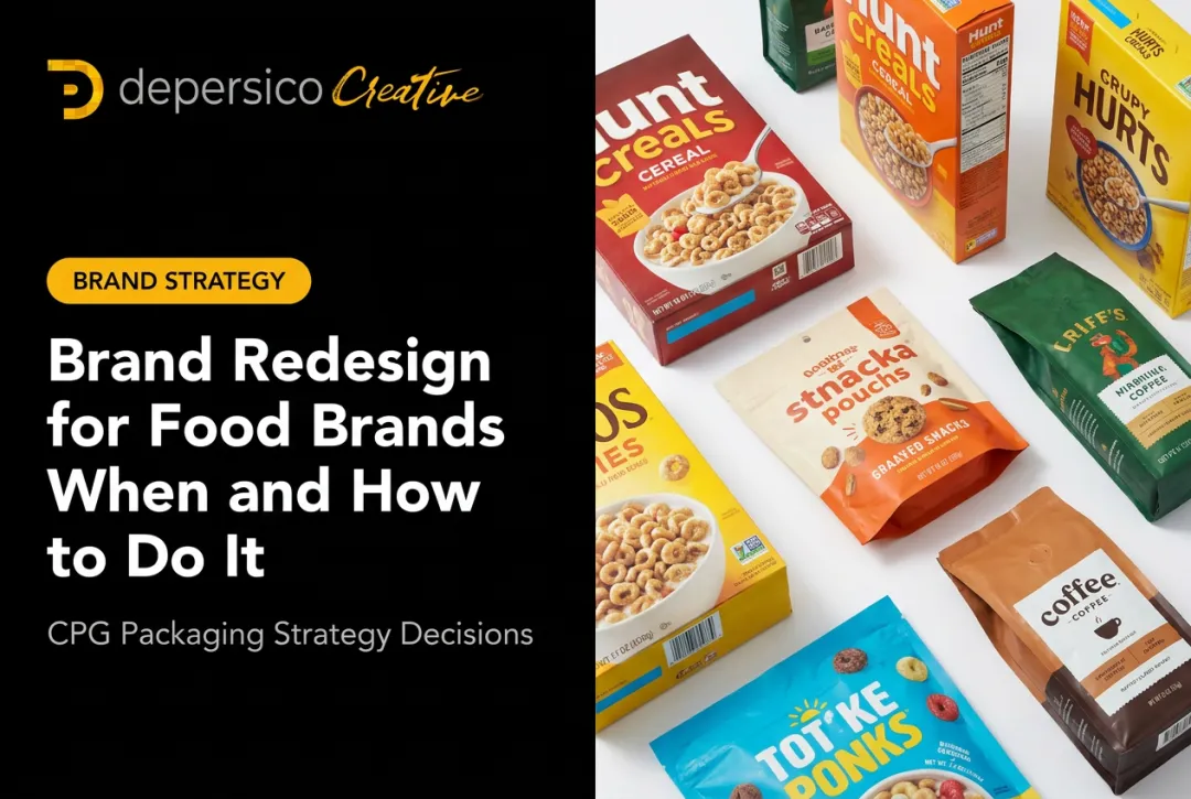 Brand Redesign for Food Brands When and How to Do It