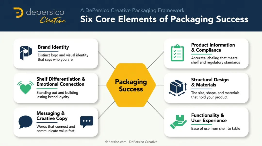 Six key elements of effective CPG packaging design framework