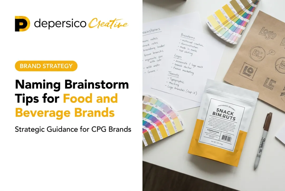 Naming Brainstorm Tips for Food and Beverage Brands