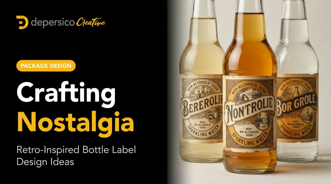 Crafting Nostalgia: Retro-Inspired Bottle Label Design Ideas