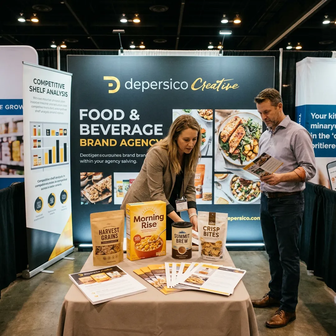 Trade Show Booth Backdrop Ideas for Food Brands