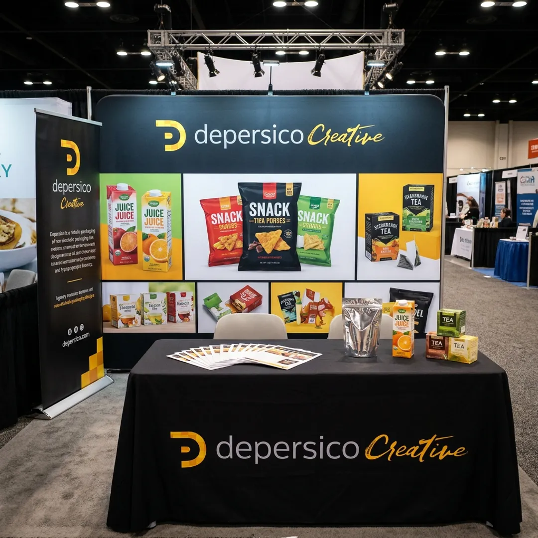 Booth Graphics for Food and Beverage Trade Shows