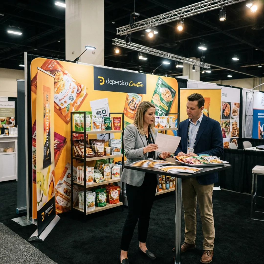 Booth Design for Food Brands at Trade Shows